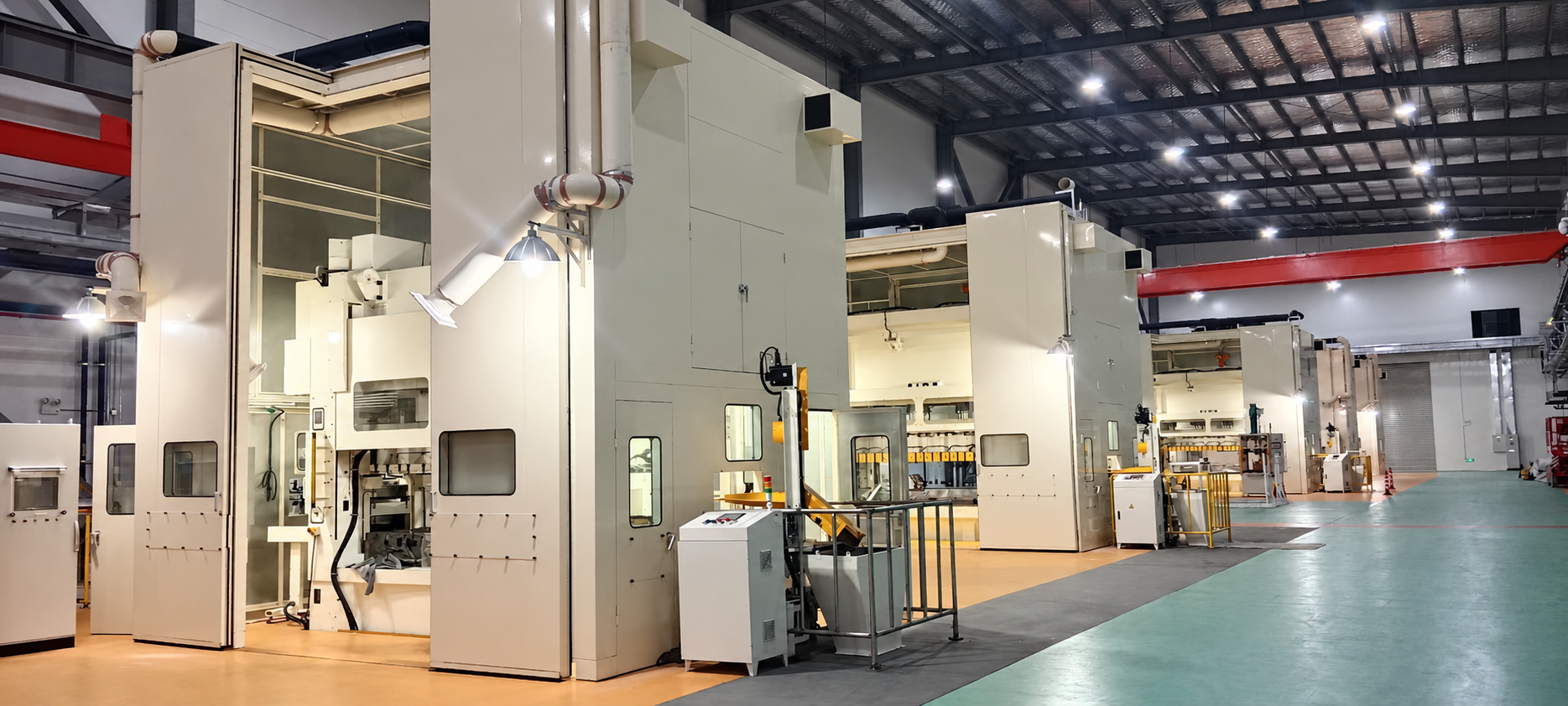 Industrial acoustic enclosure from KMI project materials